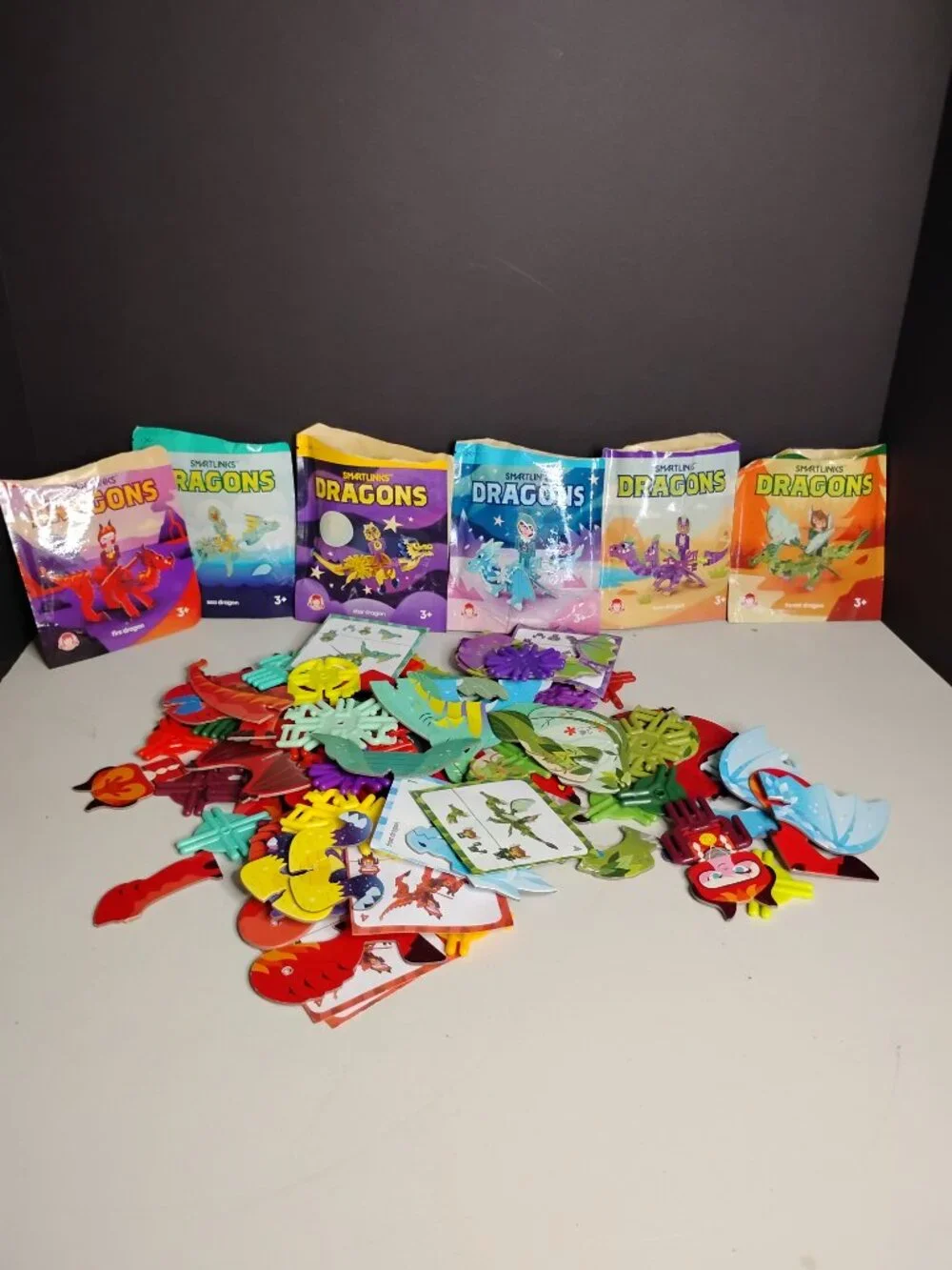 Wendy's Smartlinks Dragons Lot of 6 Toys 2020